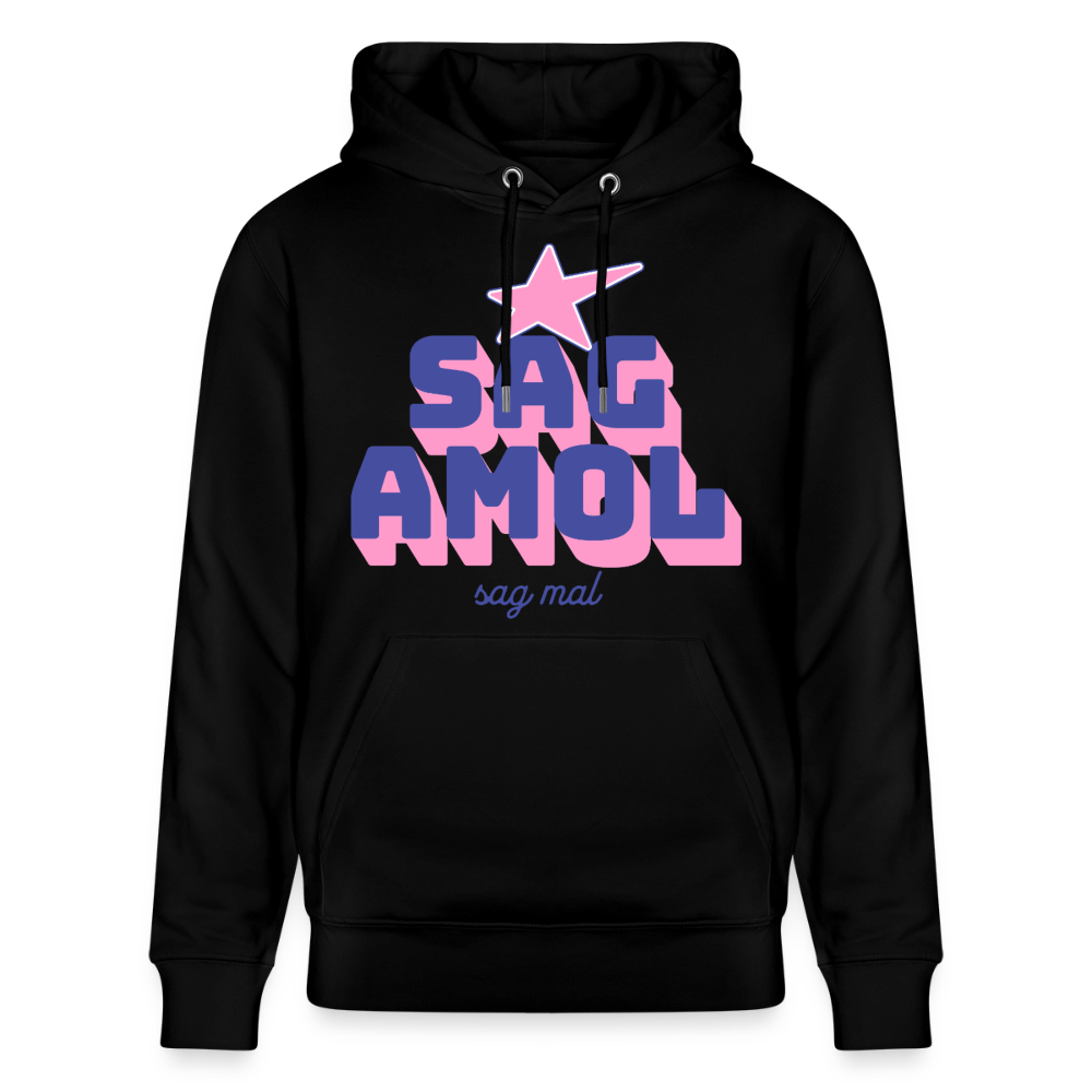 Sagamol Design – Unisex Bio-Hoodie - Schwarz