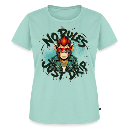 Monkey No Rules Design – Frauen Premium T-Shirt - Mint 