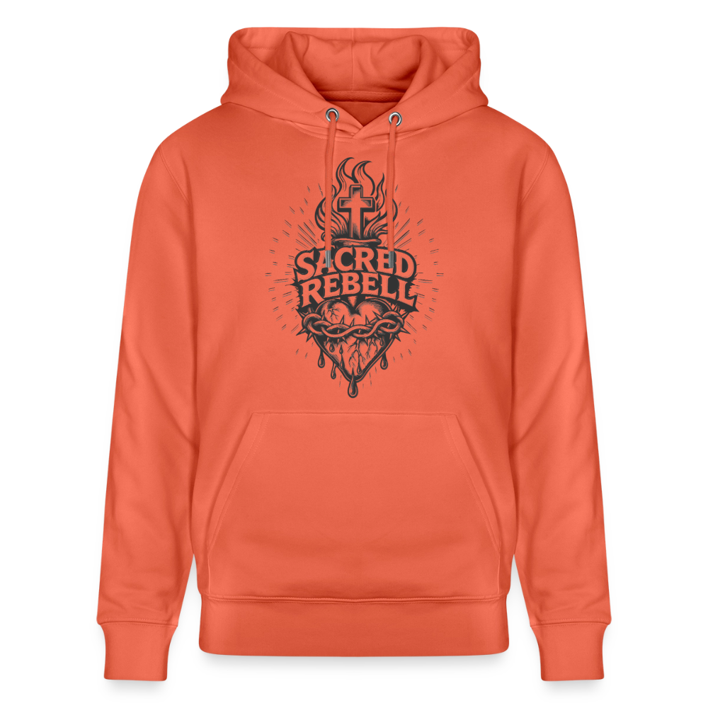 Sacred Rebell Design – Unisex Bio-Hoodie - Hellrot