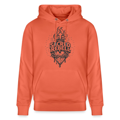 Sacred Rebell Design – Unisex Bio-Hoodie - Hellrot