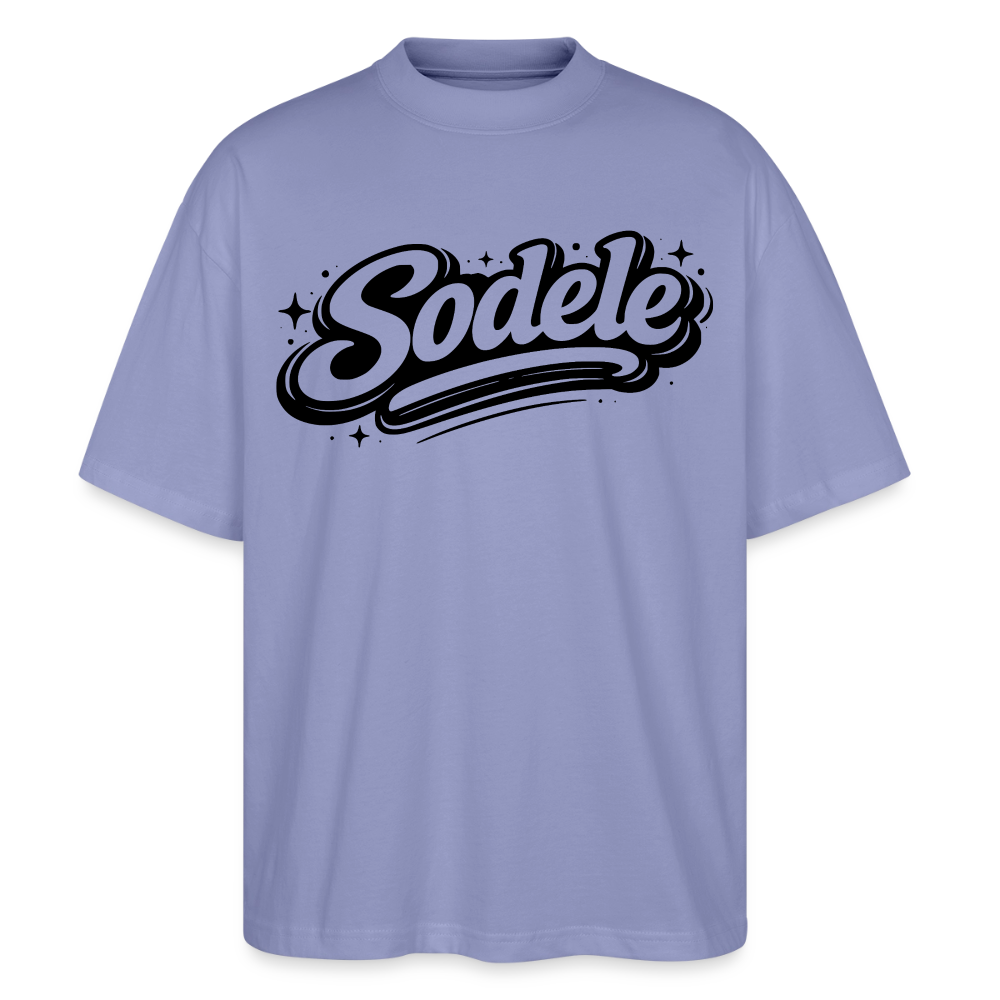 Sudele Design – Oversized Unisex Bio T-Shirt - Violett