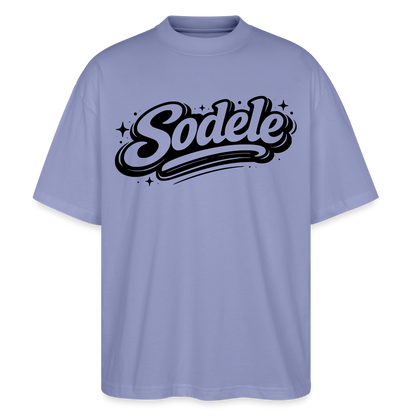 Sudele Design – Oversized Unisex Bio T-Shirt - Violett