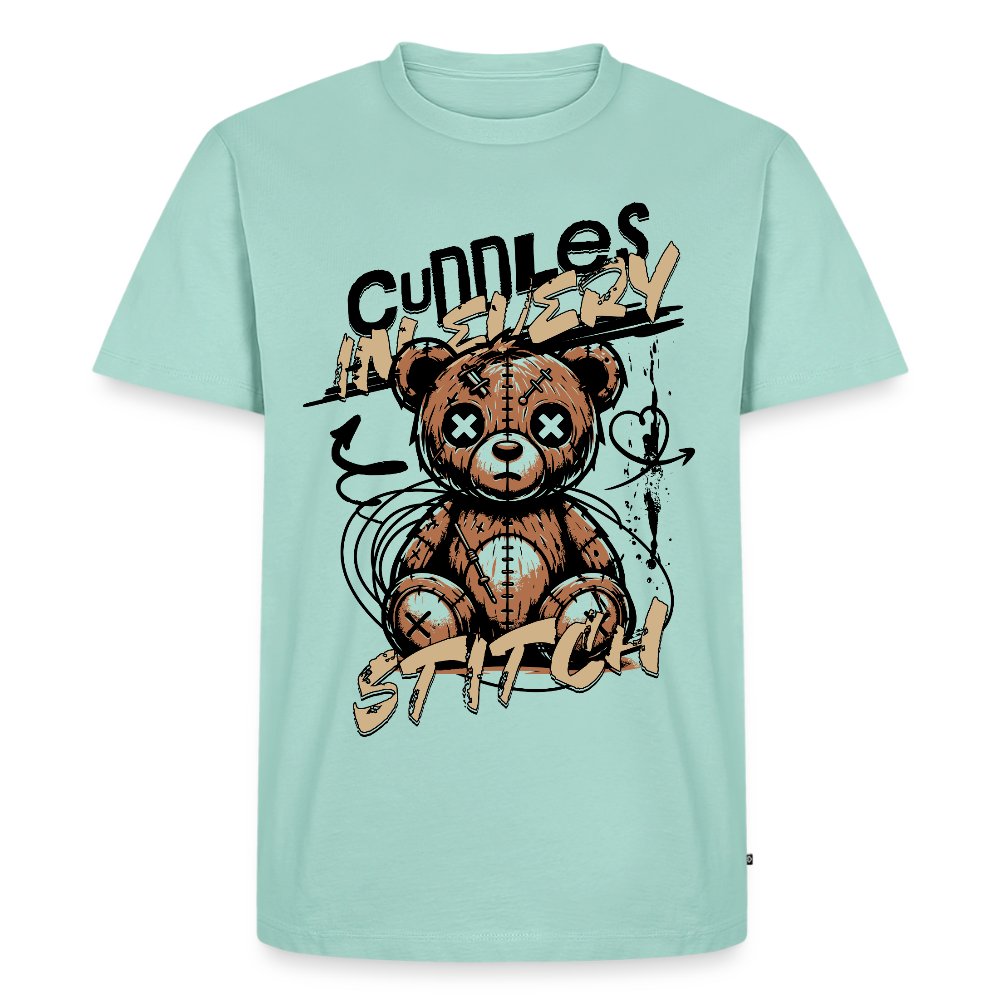 Bear Design – Männer Premium T-Shirt - Mint 
