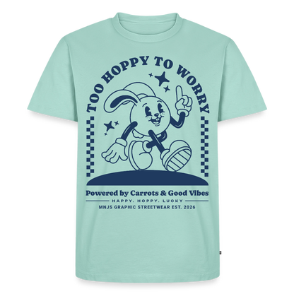 Too Hoppy Too Worry Design – Männer Premium T-Shirt - Mint 