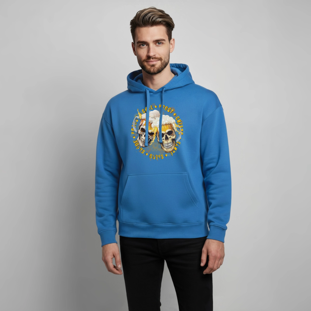 Oversized Unisex Hoodie - Achtsames Blau