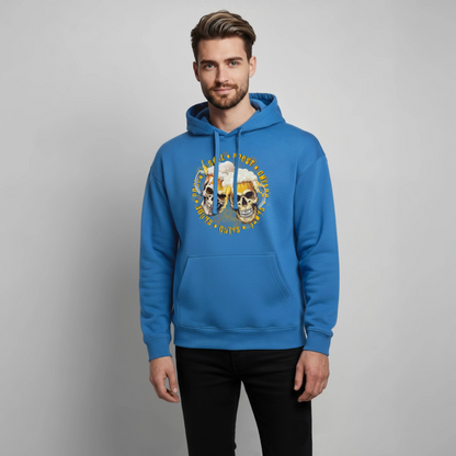 Oversized Unisex Hoodie - Achtsames Blau