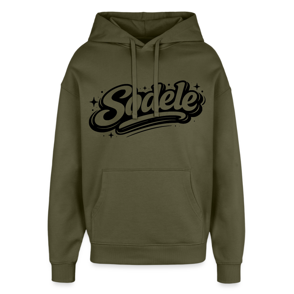Sodele Design – Oversized Unisex Hoodie - Khaki