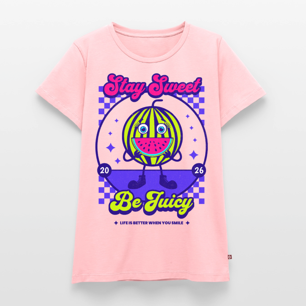 Stay Sweet Design – Frauen Premium T-Shirt - Rosa