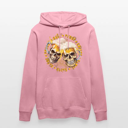 Party Skull Design – Unisex Bio-Hoodie - Lila Traum