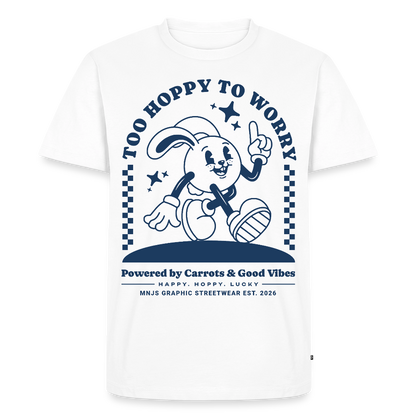 Too Hoppy Too Worry Design – Männer Premium T-Shirt - Weiß