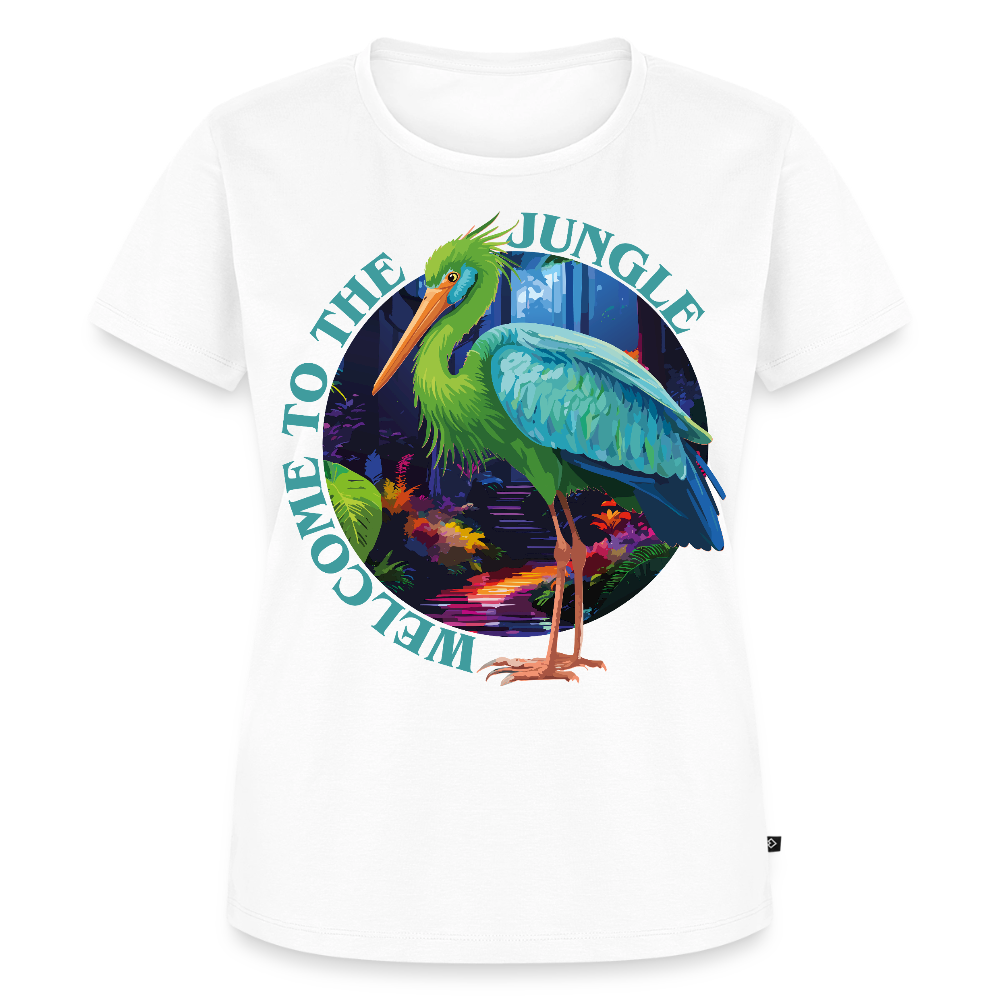 Jungle Design – Frauen Premium T-Shirt - Weiß