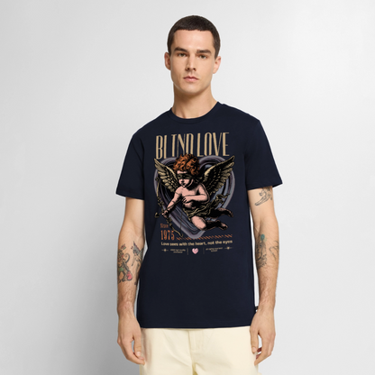 Blind Love Design –  Männer Premium T-Shirt - Navy
