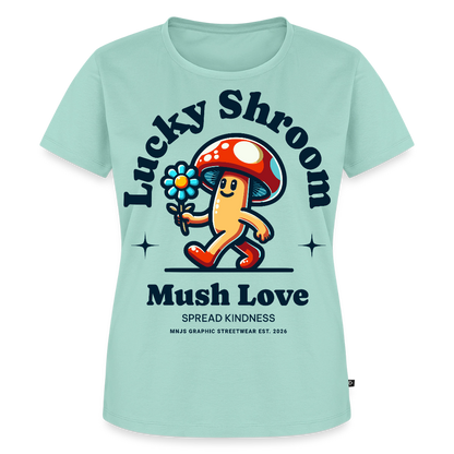 Lucky Shroom Design – Frauen Premium T-Shirt - Mint 
