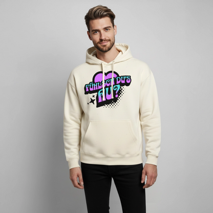 Fühlsch du‘s au Design – Oversized Unisex Hoodie - Natur