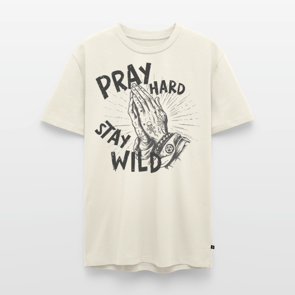 Play Hard Design – Männer Premium T-Shirt - Naturweiß