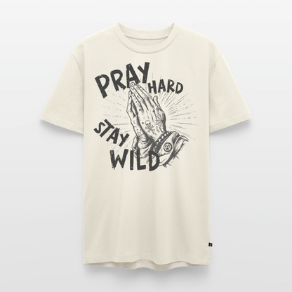 Play Hard Design – Männer Premium T-Shirt - Naturweiß