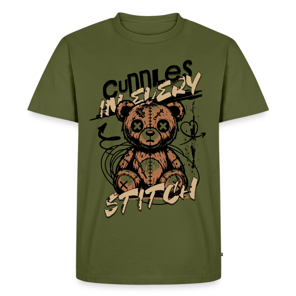 Bear Design – Männer Premium T-Shirt - Khaki