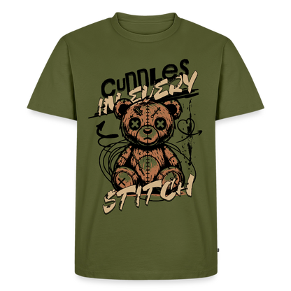 Bear Design – Männer Premium T-Shirt - Khaki