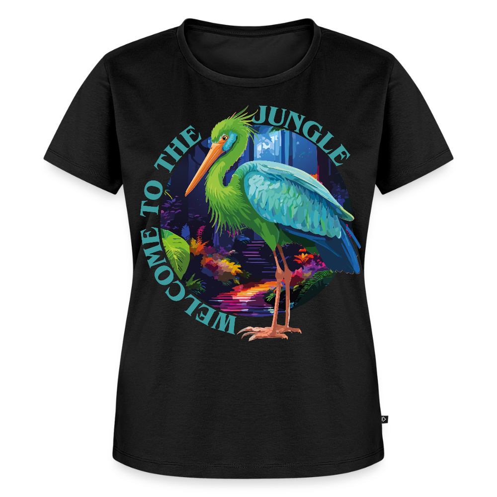 Jungle Design – Frauen Premium T-Shirt - Schwarz