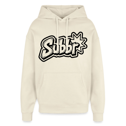 Suburb Design – Oversized Unisex Hoodie - Natur