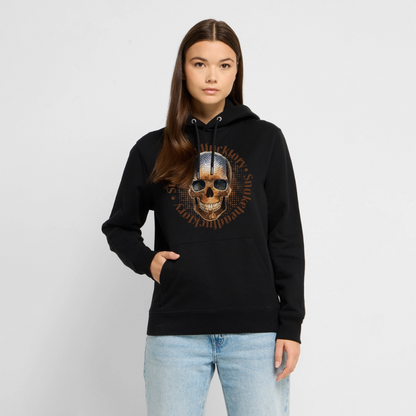 Snake Skull Design – Unisex Bio-Hoodie - Schwarz