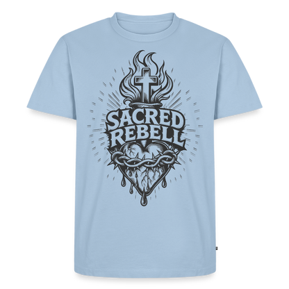 Sacred Rebell Design – Männer Premium T-Shirt - Hellblau