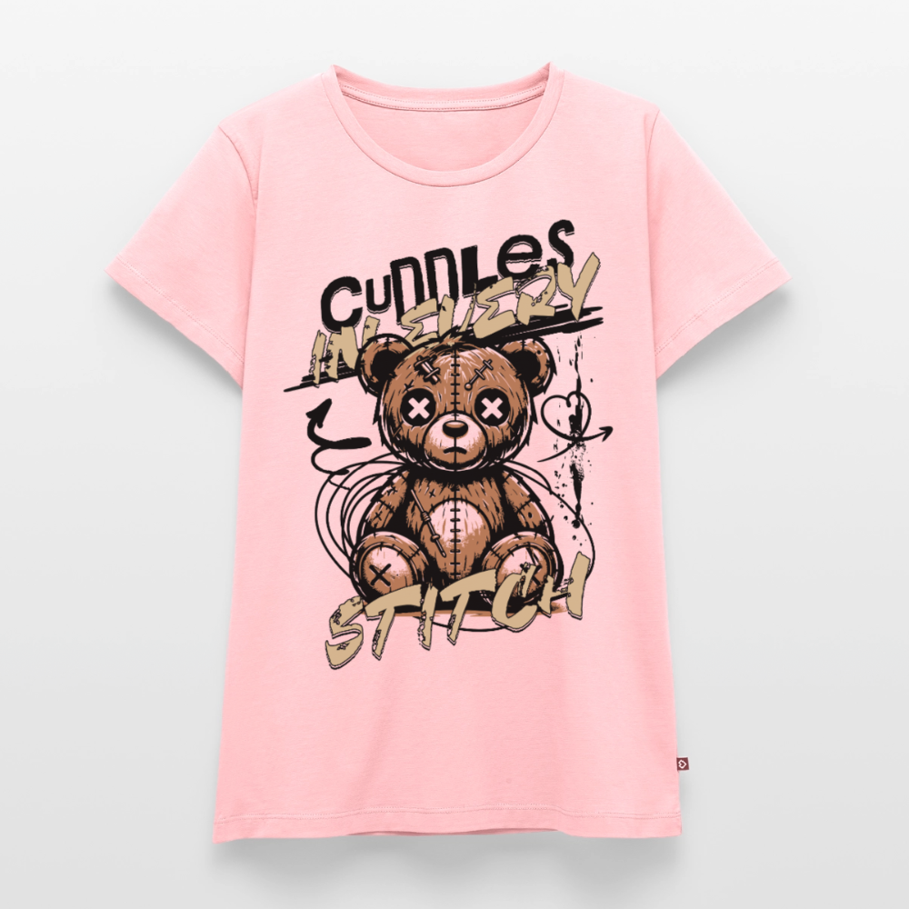 Bear Design – Frauen Premium T-Shirt - Rosa