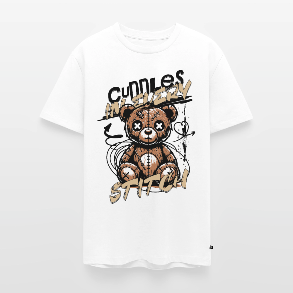 Bear Design – Männer Premium T-Shirt - Weiß