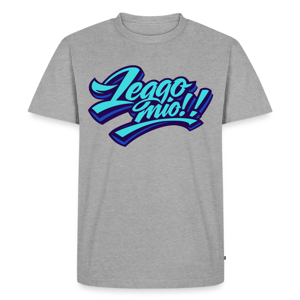 Leggomio Design – Männer Premium T-Shirt - Grau meliert