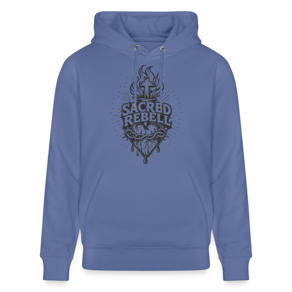Sacred Rebell Design – Unisex Bio-Hoodie - Blau