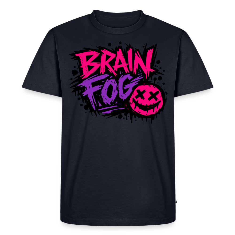 Brain Fog Design – Männer Premium T-Shirt - Navy
