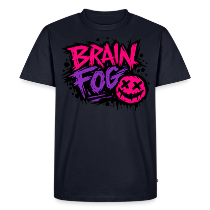 Brain Fog Design – Männer Premium T-Shirt - Navy