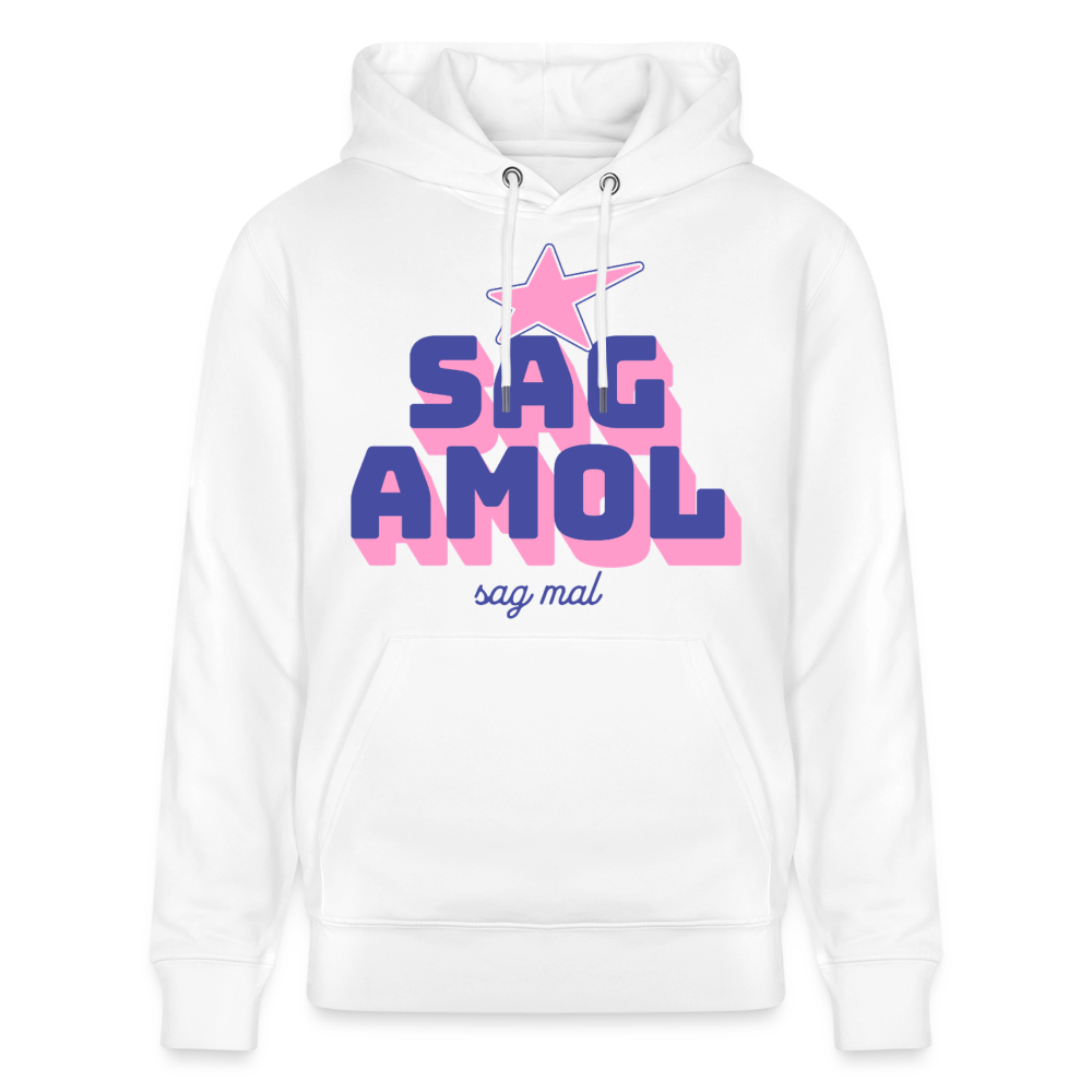 Sagamol Design – Unisex Bio-Hoodie - Weiß