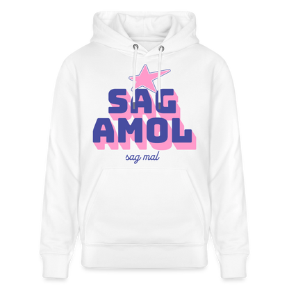 Sagamol Design – Unisex Bio-Hoodie - Weiß