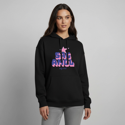Sagamol Design – Oversized Unisex Hoodie - Schwarz