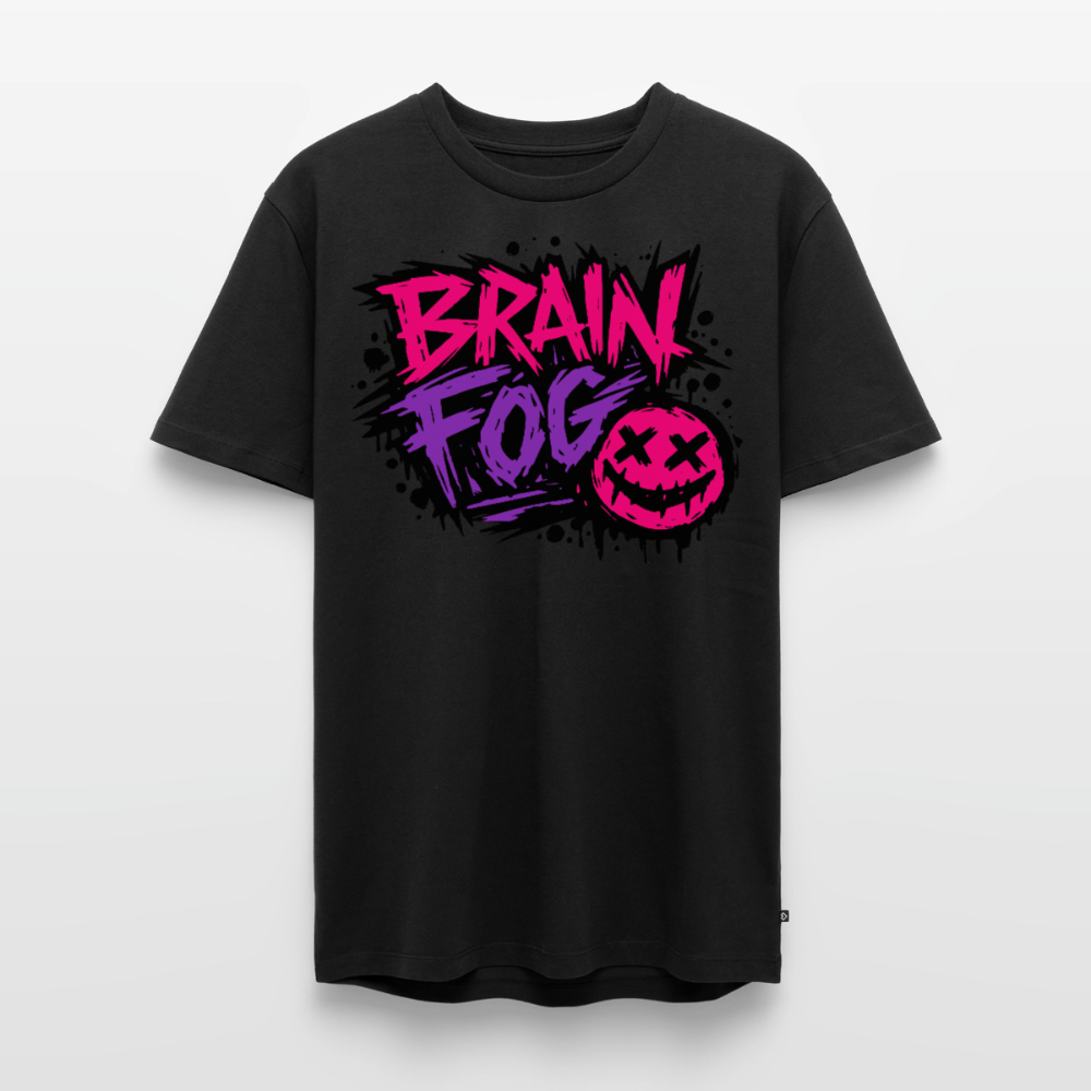 Brain Fog Design – Männer Premium T-Shirt - Schwarz