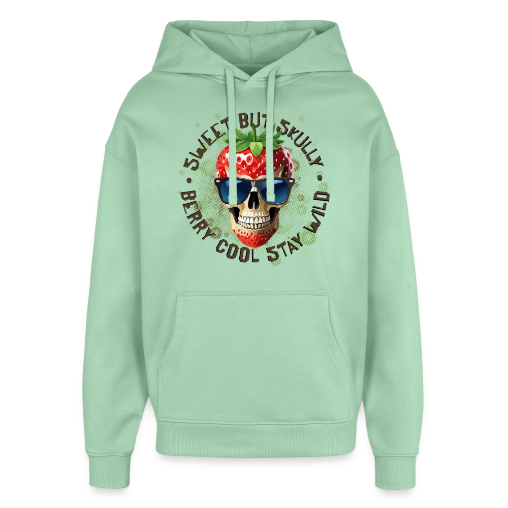 Strawberry Skull Design – Oversized Unisex Hoodie - Nebeljade