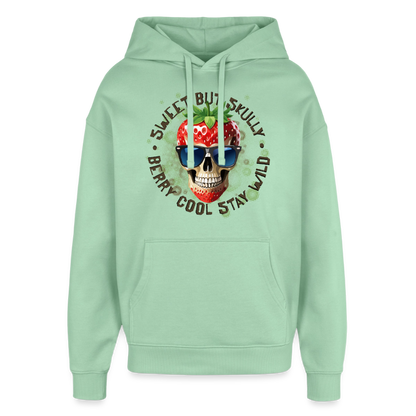 Strawberry Skull Design – Oversized Unisex Hoodie - Nebeljade