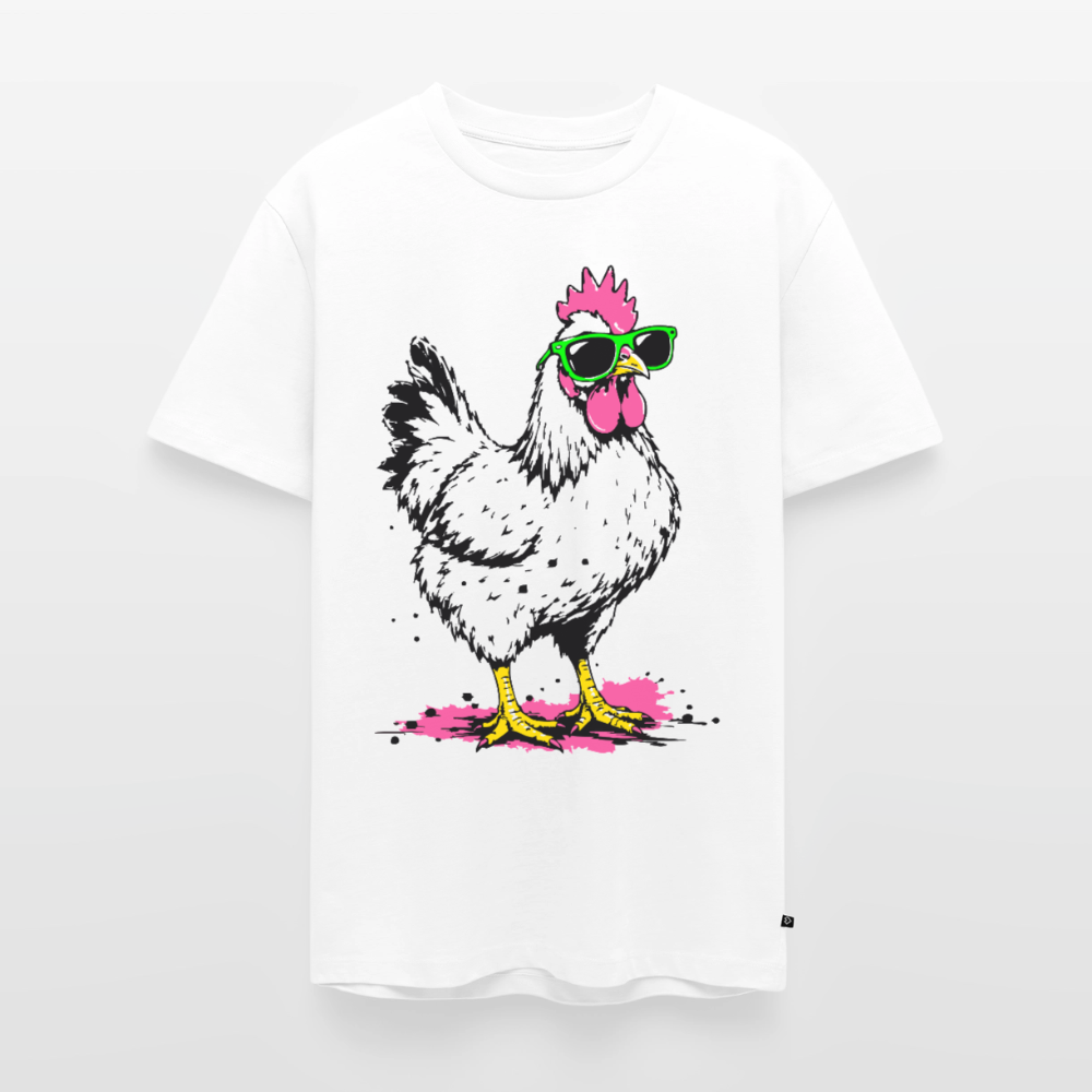 Street Schicken Design – Männer Premium T-Shirt - Weiß