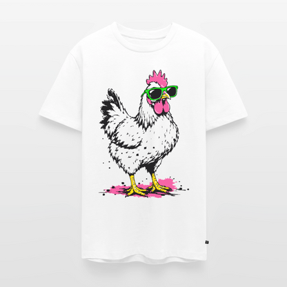 Street Schicken Design – Männer Premium T-Shirt - Weiß