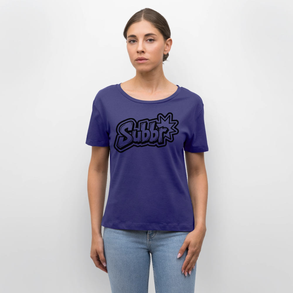 Subbr Design – Rundhals Frauen Bio-T-Shirt - Dämmerung
