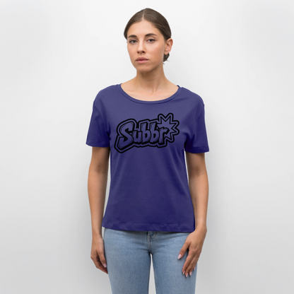 Subbr Design – Rundhals Frauen Bio-T-Shirt - Dämmerung