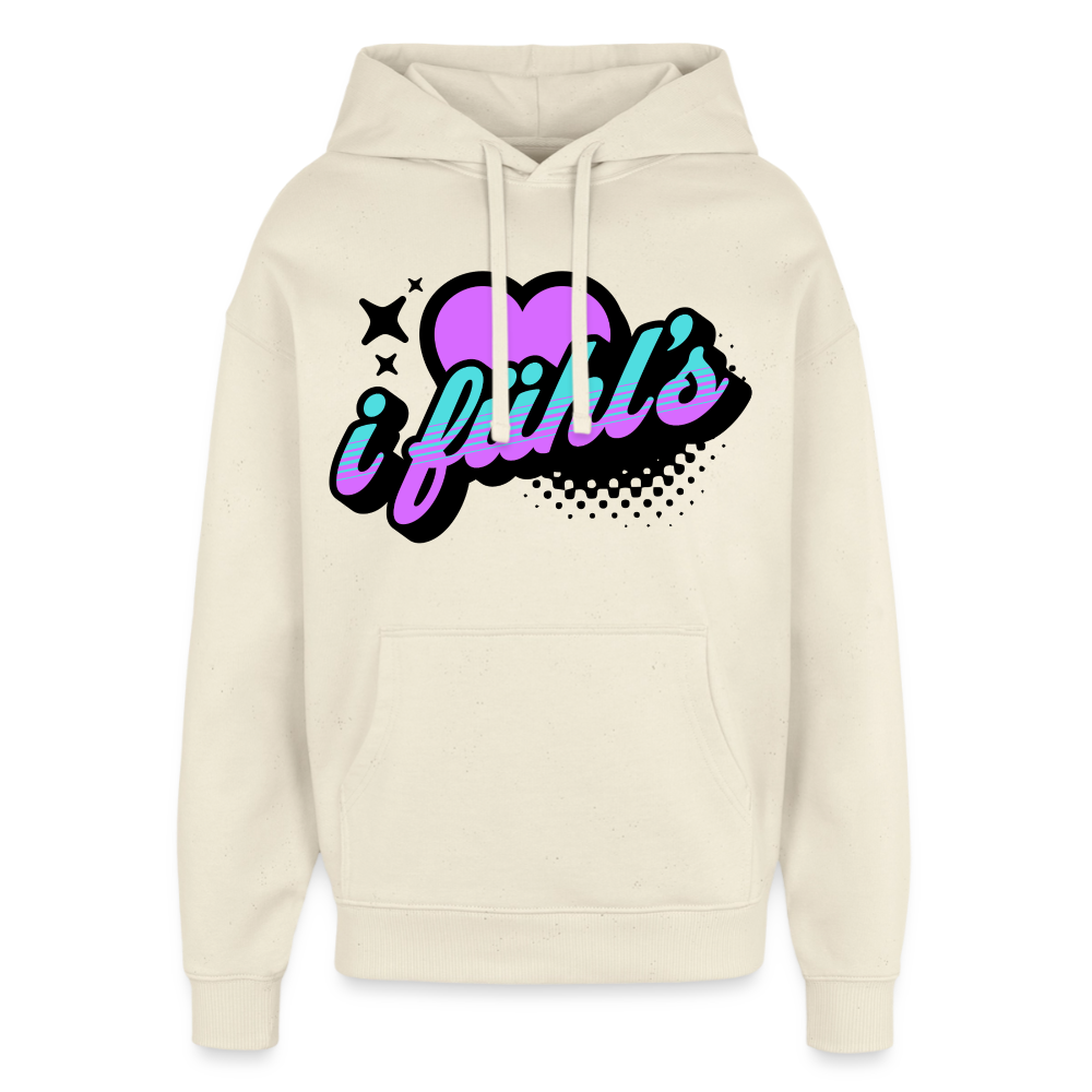 i fühl‘s Design – Oversized Unisex Hoodie - Natur