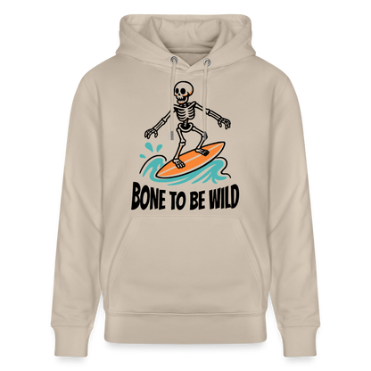 Bone to be Wild Design – Unisex Bio-Hoodie - Beige