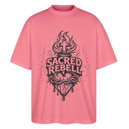 Sacred Rebell Design – Oversized Unisex Bio T-Shirt - Pink 