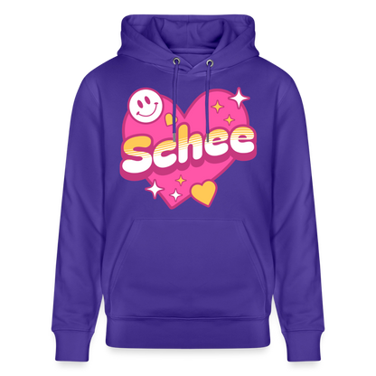 Schee Design – Unisex Bio-Hoodie - Purple Love 