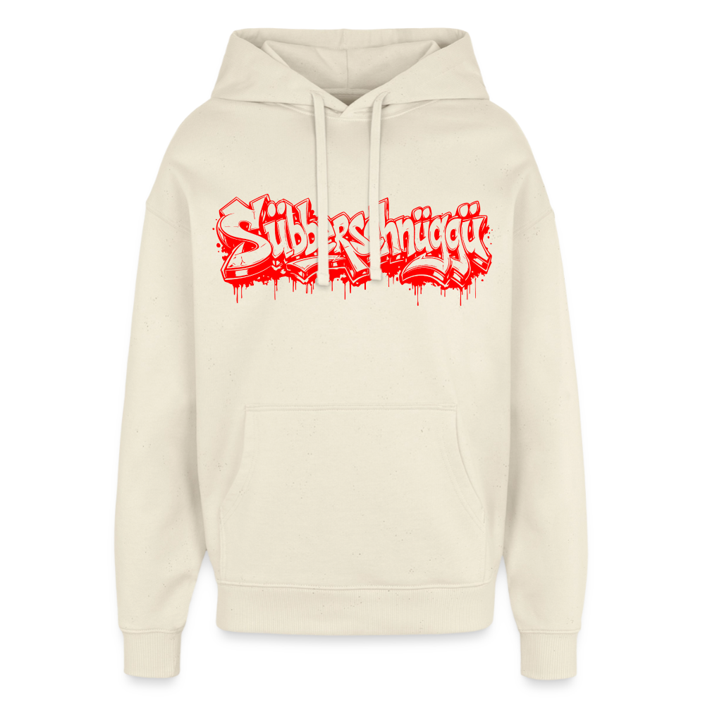 Sübberschnüggü Design – Oversized Unisex Hoodie - Natur