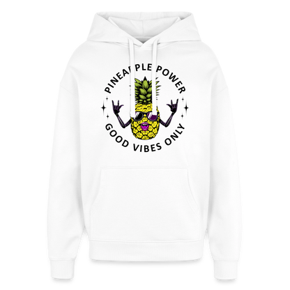 Oversized Unisex Hoodie - Weiß