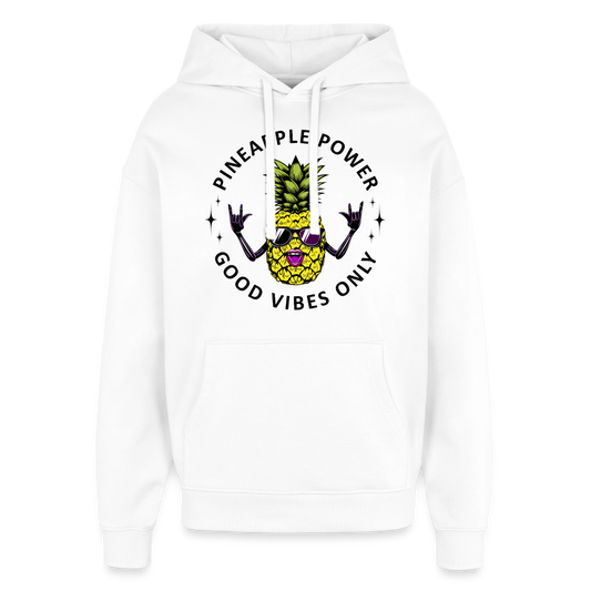 Oversized Unisex Hoodie - Weiß