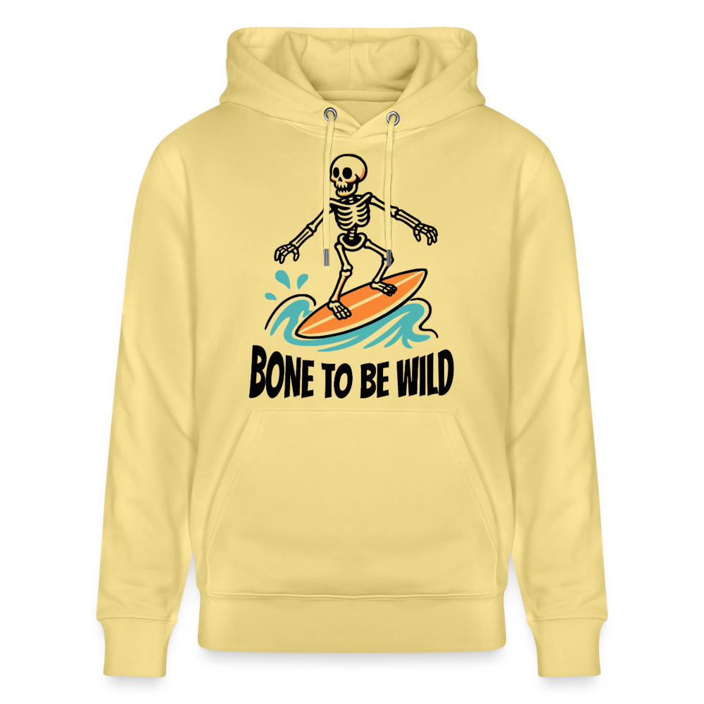 Bone to be Wild Design – Unisex Bio-Hoodie - Gelb Viva 